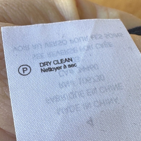 Vince Wool Tapered Two Tone Blue Black Seam Front Tuxedo Trousers - Picture 9 of 12